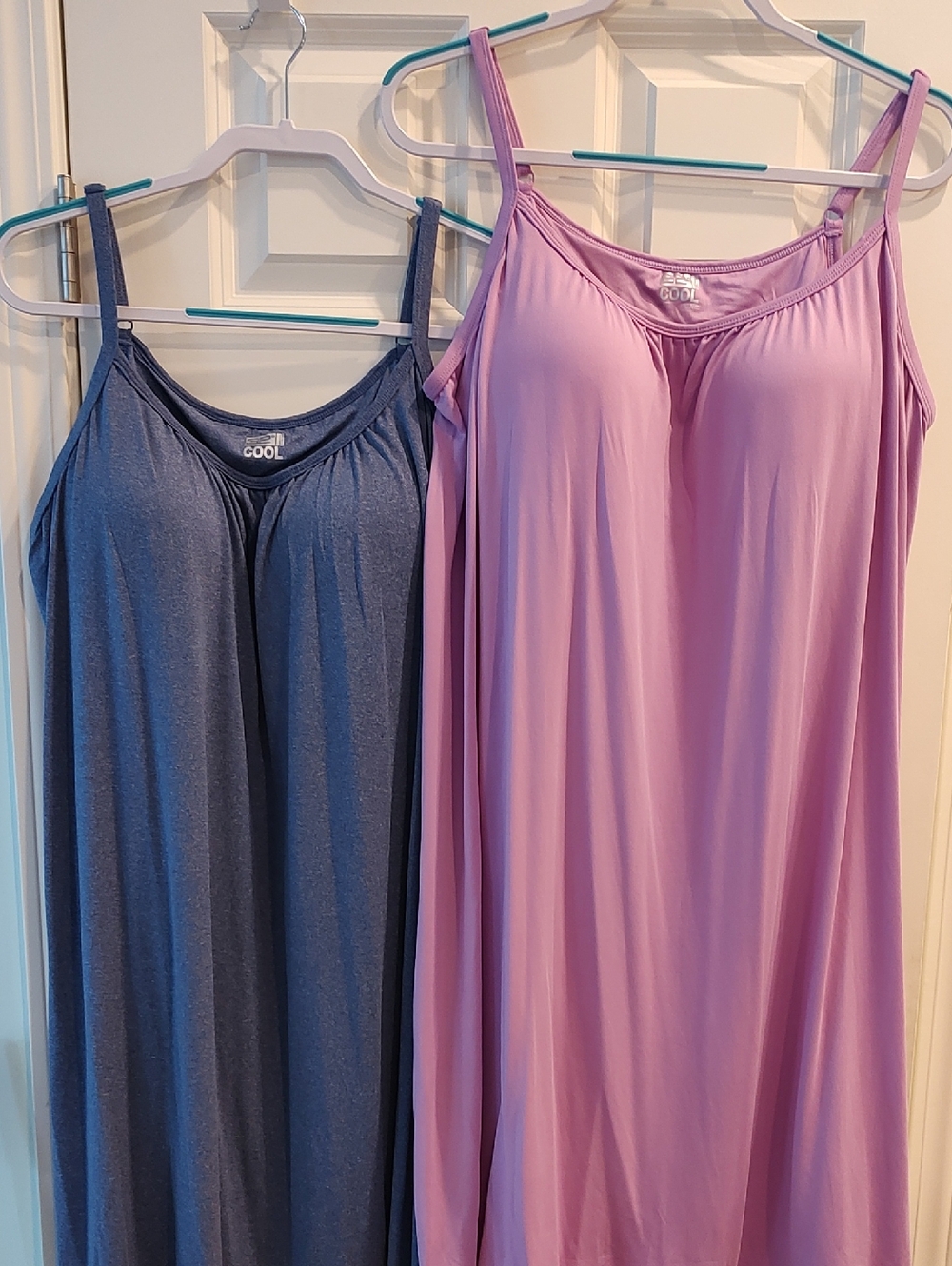 32 Degrees Two Dresses in Lavender and Heather Blue